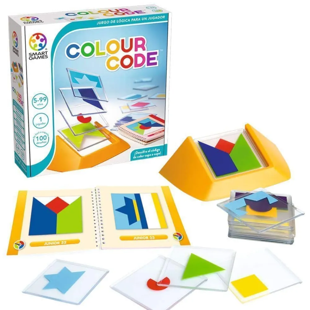 Smart Games Colour Code ·*Niños Smart Games|Juegos De Lógica