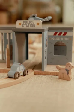 Little Dutch Comisaría de Policía FSC ·*Niños Coches De Madera De Juguete Para Bebés|Coches De Juguete Para Bebés