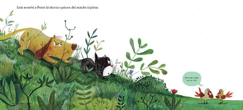 Apila Ediciones Como el perro y el gato* Álbumes Ilustrados Infantiles