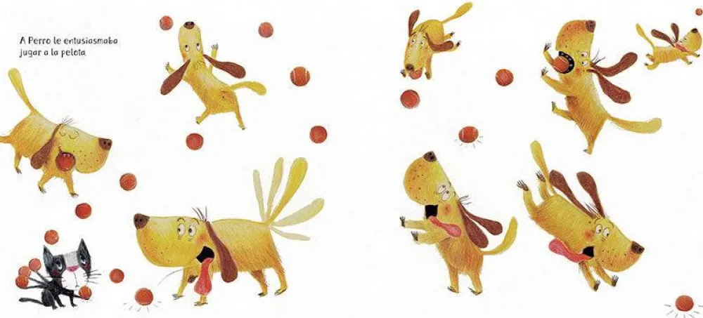 Apila Ediciones Como el perro y el gato* Álbumes Ilustrados Infantiles
