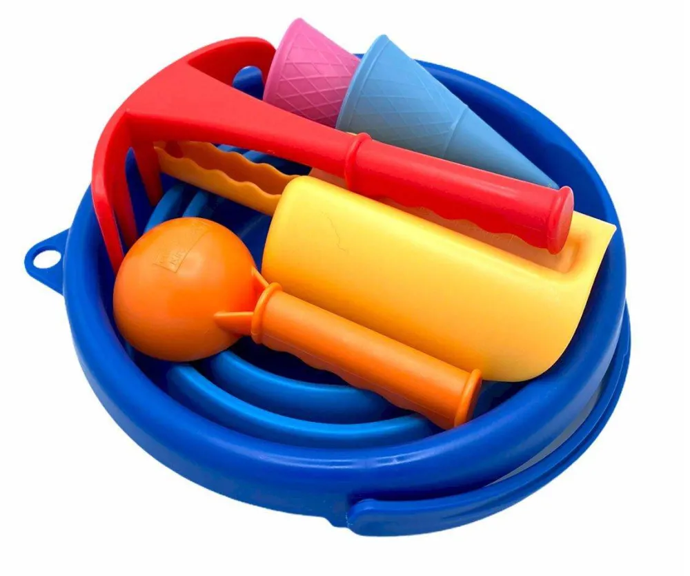 Compactoys Playa 7 en 1 · Azul*Niños Juguetes De Playa|Juguetes De Playa