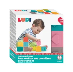 Ludi Conjunto 9 cubos apilables ·*Niños Juguetes Y Juegos Motricidad Fina|Juguetes De Estimulación Para Bebé