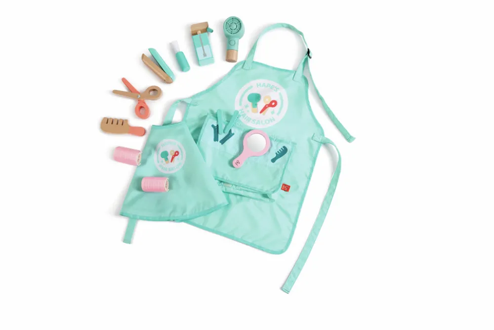 Hape Conjunto de peluquería superelegante ·*Niños Juguetes Waldorf|Juguetes Montessori