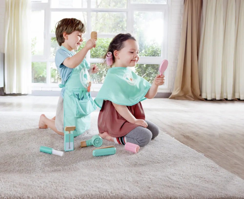 Hape Conjunto de peluquería superelegante ·*Niños Juguetes Waldorf|Juguetes Montessori