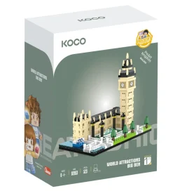 Koco Construcción Big Ben 523 piezas ·*Niños Juguetes Y Juegos Motricidad Fina