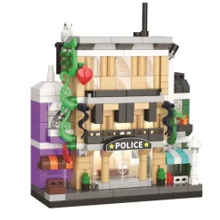 Koco Construcción Comisaría de Policia 309 piezas ·*Niños Juguetes Y Juegos Motricidad Fina