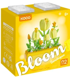 Koco Construcción Fresh Flower Tulipan 295 piezas ·*Niños Juguetes Y Juegos Motricidad Fina