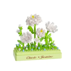 Koco Construcción Fresh Flower Jazmin 285 piezas ·*Niños Juguetes Y Juegos Motricidad Fina