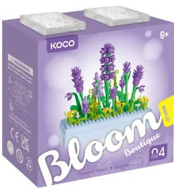 Koco Construcción Fresh Flower Lavanda 239 piezas ·*Niños Juguetes Y Juegos Motricidad Fina