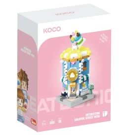 Koco Construcción Pastelería 286 piezas ·*Niños Juguetes Y Juegos Motricidad Fina