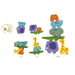Djeco Construcción Ze Totanimo ·*Niños Juguetes Apilables