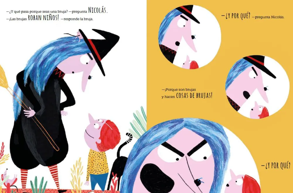 Nubeocho Cosas de Bruja*Niños Libros De Halloween Para Niños|Álbumes Ilustrados Infantiles