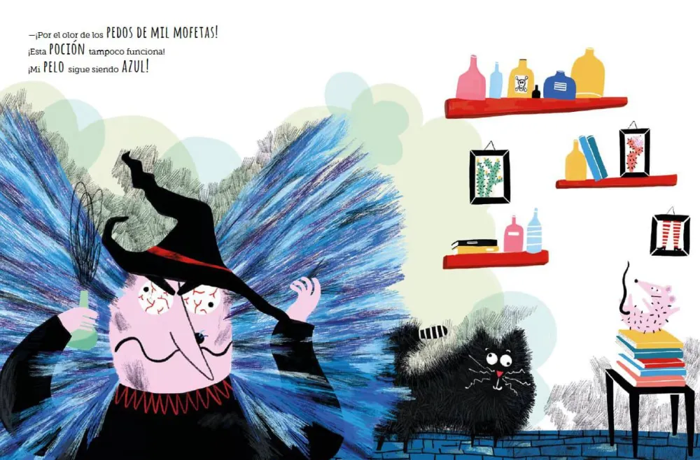 Nubeocho Cosas de Bruja*Niños Libros De Halloween Para Niños|Álbumes Ilustrados Infantiles