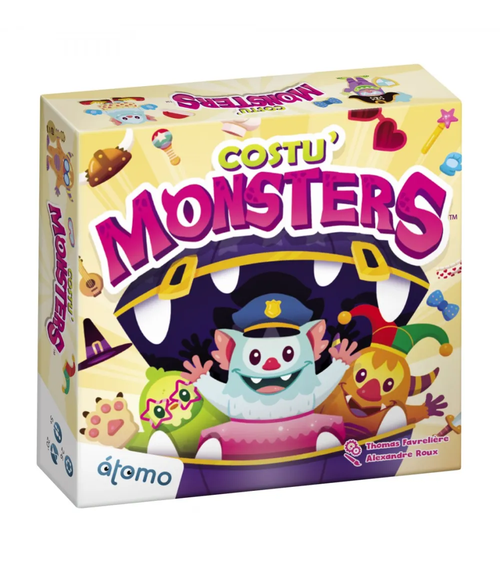 Átomo Games Costu Monster · Átomo*Niños Átomo Games|Juegos De Lógica