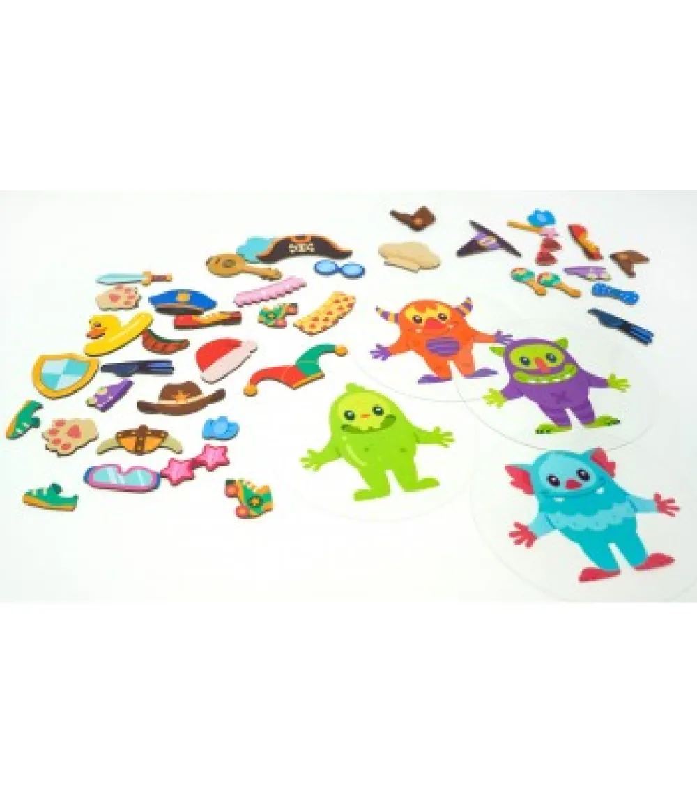 Átomo Games Costu Monster · Átomo*Niños Átomo Games|Juegos De Lógica