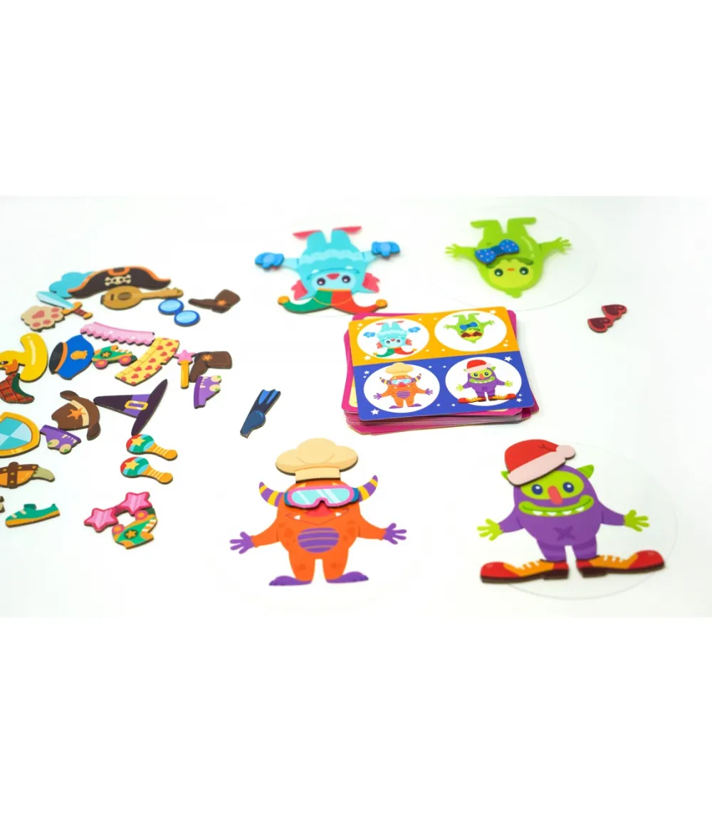 Átomo Games Costu Monster · Átomo*Niños Átomo Games|Juegos De Lógica