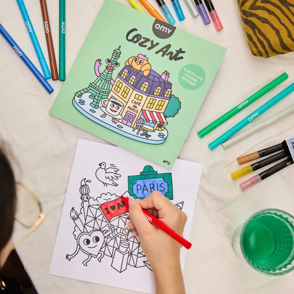 Omy Cozy Art Paris ·*Niños Juegos De Viaje