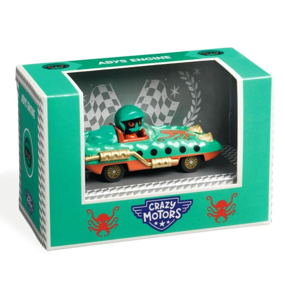 Djeco Crazy Motors Abys Engine ·*Niños Coches De Metal De Juguete|Coches Crazy Motors De Djeco