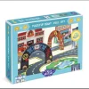 Djeco Crazy Motors Circuit City Puzzle gigante 34 piezas ·*Niños Puzzles 24 Piezas|Coches Crazy Motors De Djeco