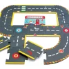 Djeco Crazy Motors Circuit de ville Puzzle gigante ·*Niños Puzzles 24 Piezas|Coches Crazy Motors De Djeco