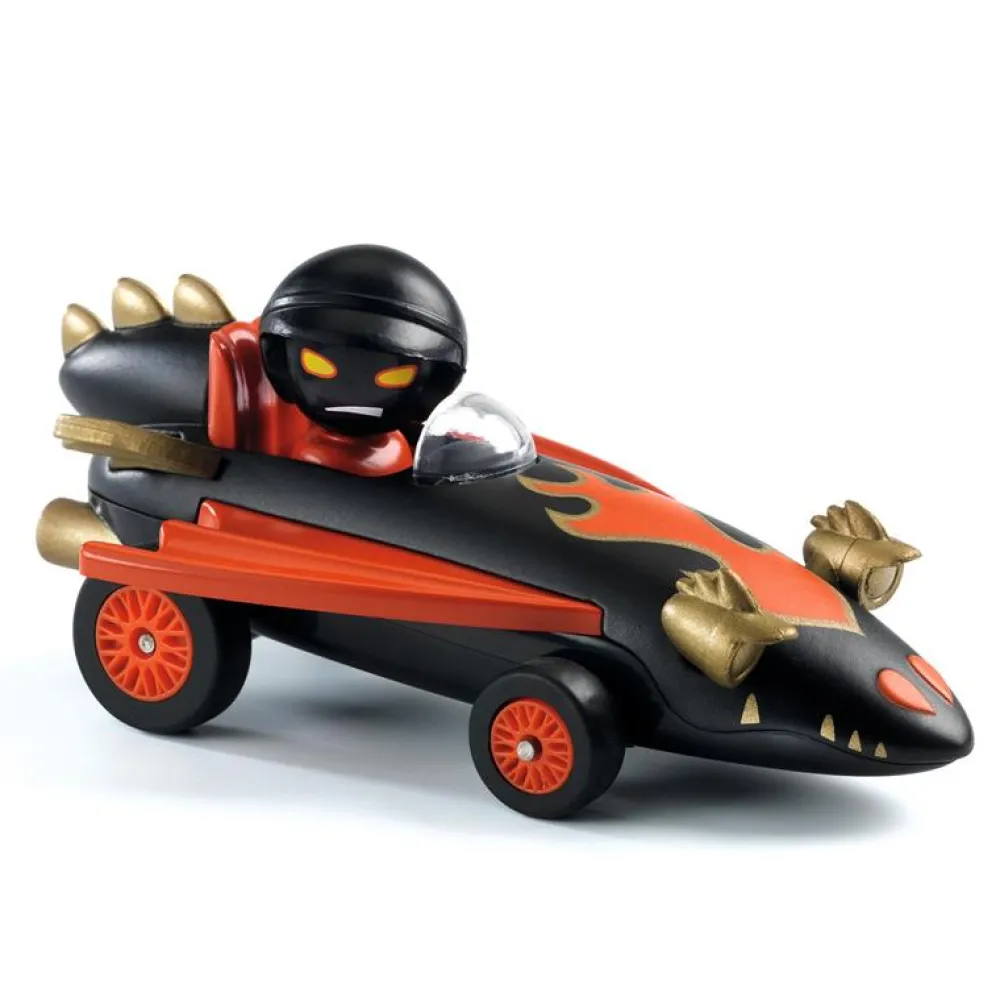 Djeco Crazy Motors Dragon Fire ·*Niños Coches De Metal De Juguete|Coches Crazy Motors De Djeco