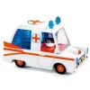 Djeco Crazy Motors Hurry ambulance ·*Niños Coches De Metal De Juguete|Coches Crazy Motors De Djeco