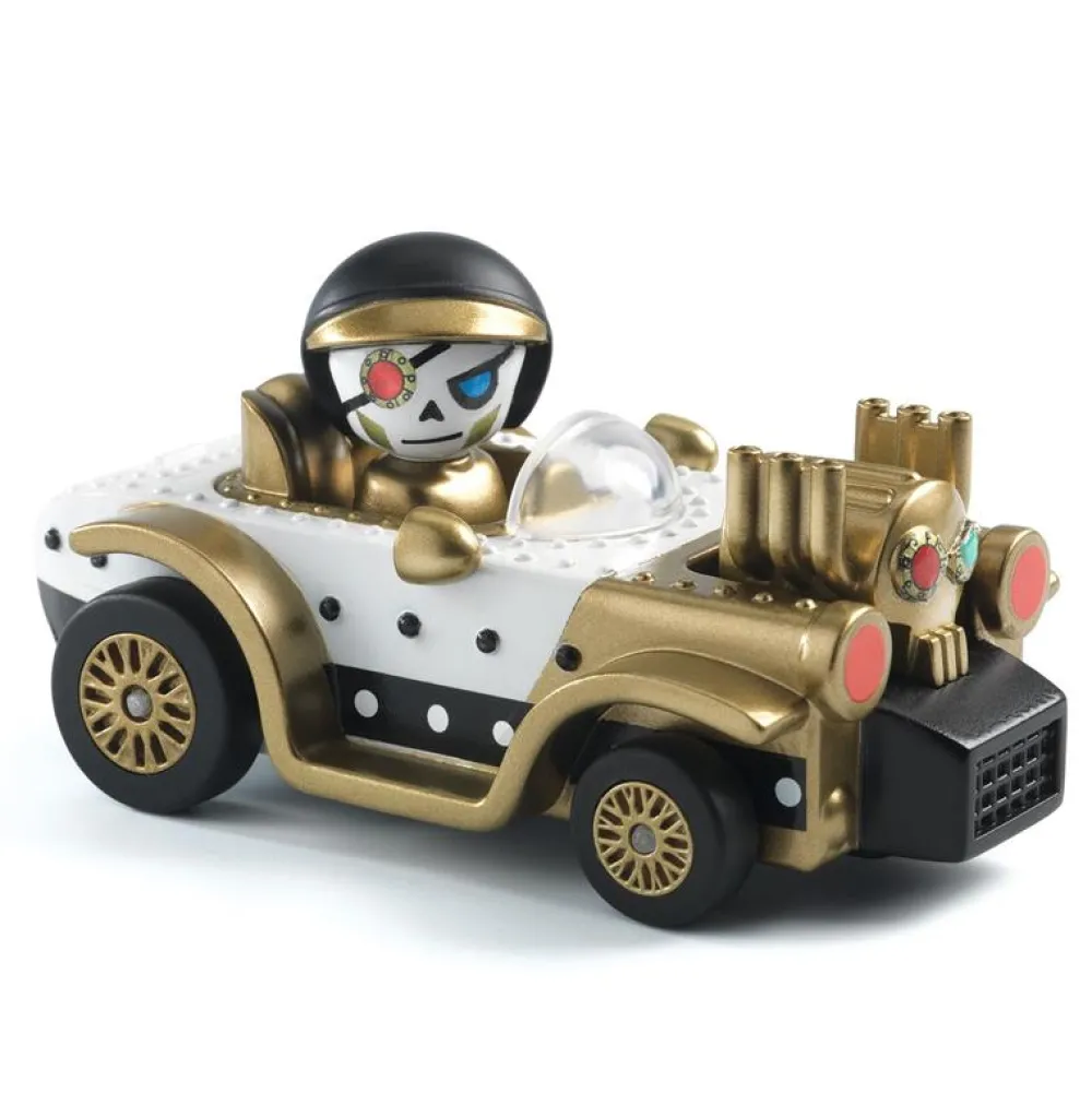 Djeco Crazy Motors Motor Skull ·*Niños Coches De Metal De Juguete|Coches Crazy Motors De Djeco