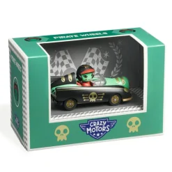 Djeco Crazy Motors Pirate Wheels ·*Niños Coches De Metal De Juguete|Coches Crazy Motors De Djeco