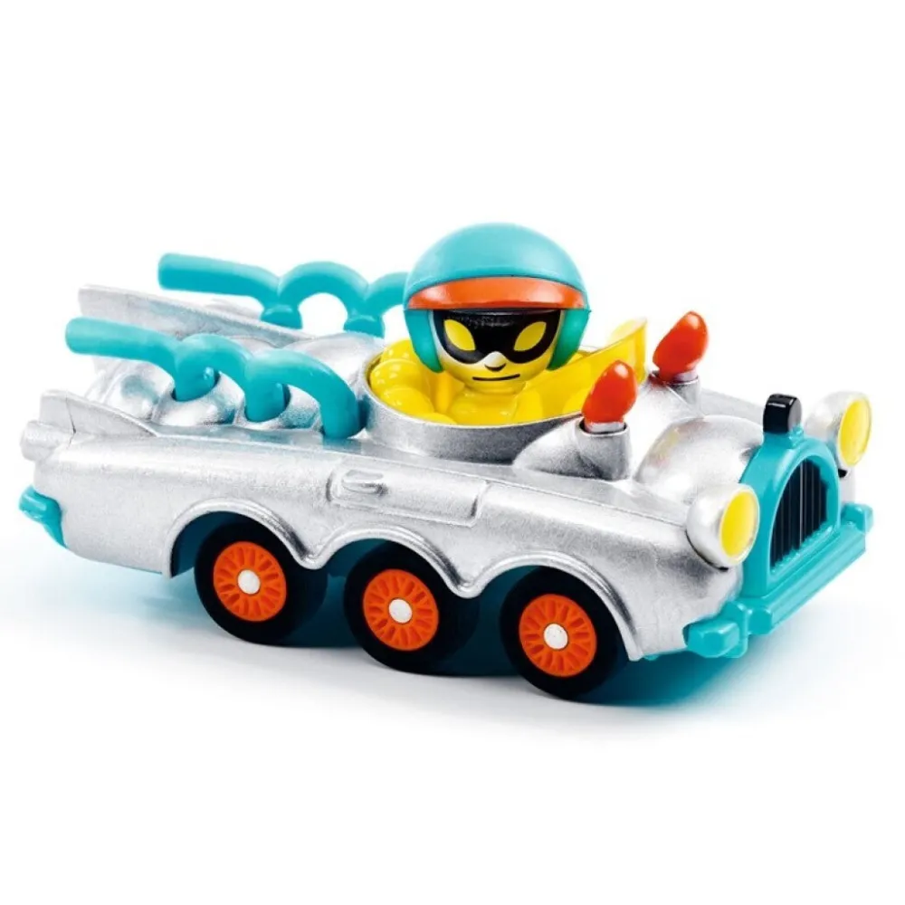 Djeco Crazy Motors Roller coaster ·*Niños Coches De Metal De Juguete|Coches Crazy Motors De Djeco