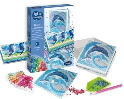 Sentosphere Creaciones con Diamantes Delfines ·*Niños Kit De Manualidades