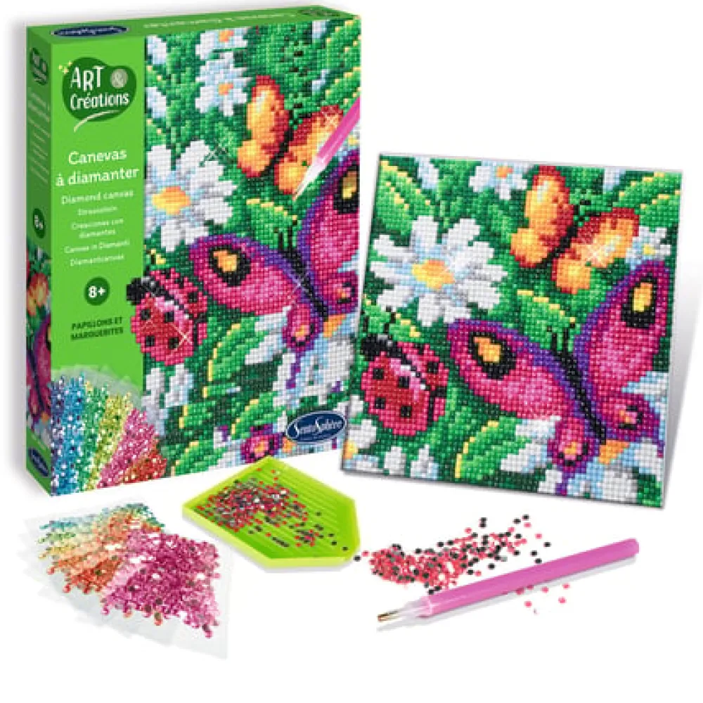 Sentosphere Creaciones con Diamantes Butterfly ·*Niños Kit De Manualidades