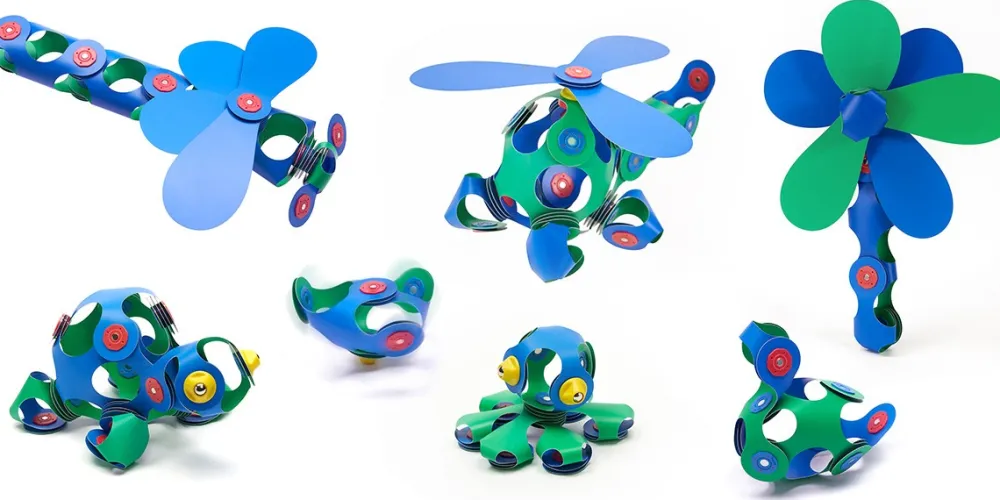 Clixo Crew Pack Azul/Verde ·*Niños Clixo