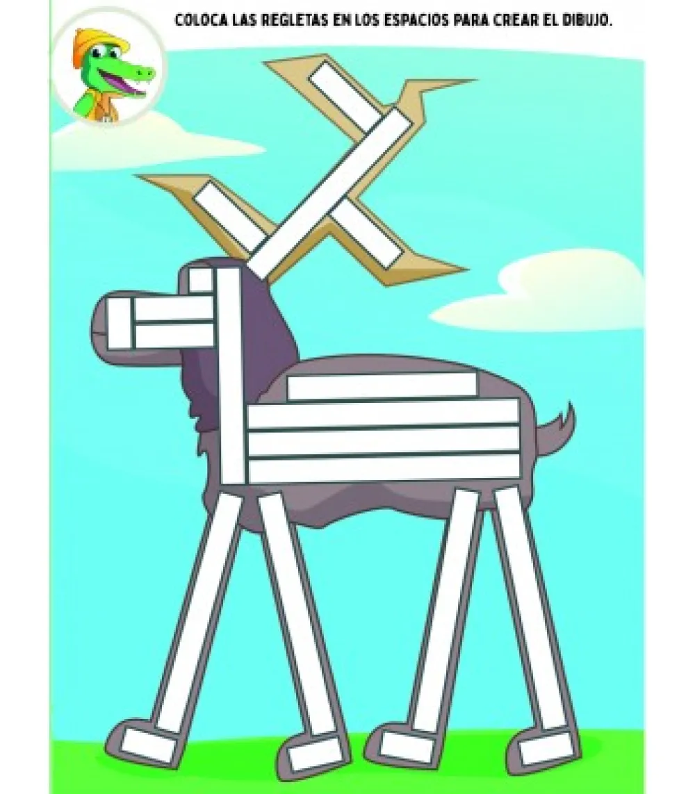 Átomo Games Cuaderno Coco Juega con las Regletas · Aula en Juego*Niños Libros Pasatiempos Para Niños Y Niñas|Átomo Games