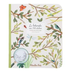Moulin Roty Cuaderno de pegatinas El botanista ·*Niños Juegos De Viaje