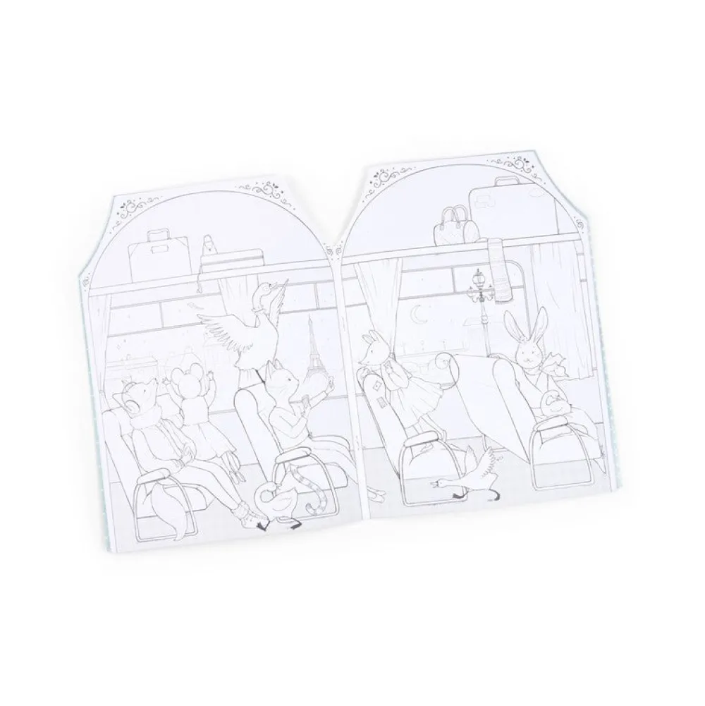 Moulin Roty Cuaderno de pegatinas Escuela de Baile ·*Niños Juegos De Viaje