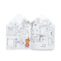 Moulin Roty Cuaderno de pegatinas Minouchkas ·*Niños Juegos De Viaje