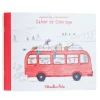 Moulin Roty Cuaderno para colorear Mercredi ·*Niños Libros Para Colorear|Libros Para Colorear
