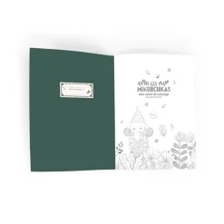 Moulin Roty Cuaderno para colorear Minouchkas ·*Niños Libros Para Colorear|Libros Para Colorear