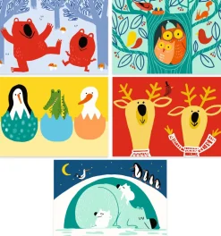 Djeco Cuadros para rascar Animales por Descubrir ·*Niños Juguetes Y Juegos Motricidad Fina
