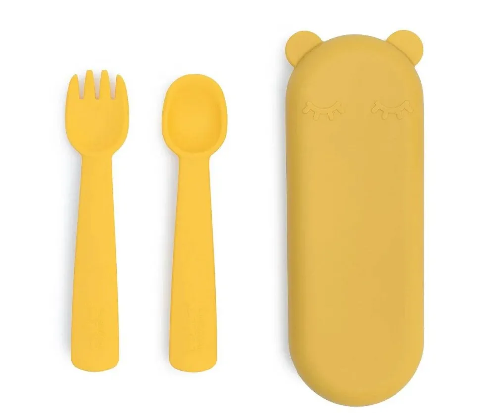 We Might Be Tiny Cubiertos Feedie · Amarillo* Baby-Led Weaning Y Accesorios Alimentación|Cubiertos Infantiles