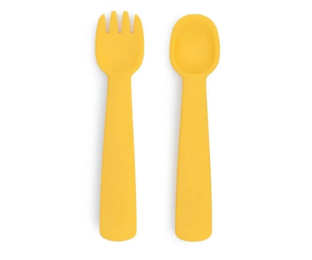 We Might Be Tiny Cubiertos Feedie · Amarillo* Baby-Led Weaning Y Accesorios Alimentación|Cubiertos Infantiles