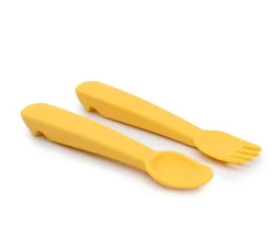 We Might Be Tiny Cubiertos Feedie · Amarillo* Baby-Led Weaning Y Accesorios Alimentación|Cubiertos Infantiles