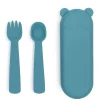 We Might Be Tiny Cubiertos Feedie · Azul Dusk* Baby-Led Weaning Y Accesorios Alimentación|Cubiertos Infantiles