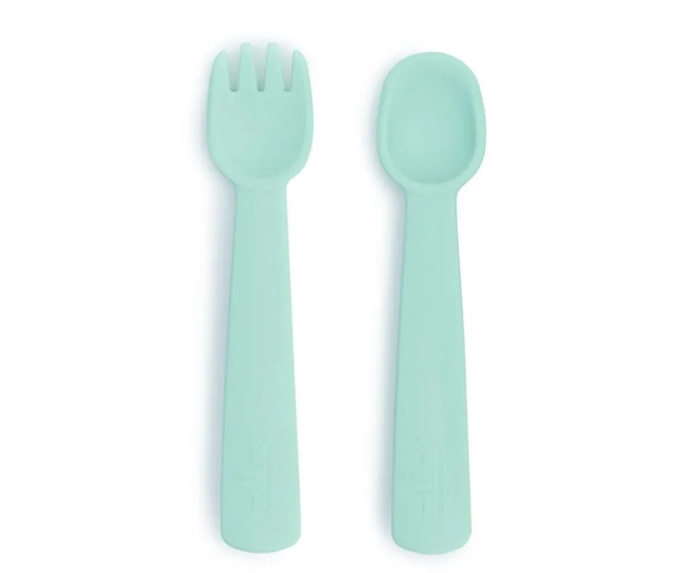 We Might Be Tiny Cubiertos Feedie · Menta* Baby-Led Weaning Y Accesorios Alimentación|Cubiertos Infantiles