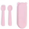 We Might Be Tiny Cubiertos Feedie · Rosa* Baby-Led Weaning Y Accesorios Alimentación|Cubiertos Infantiles