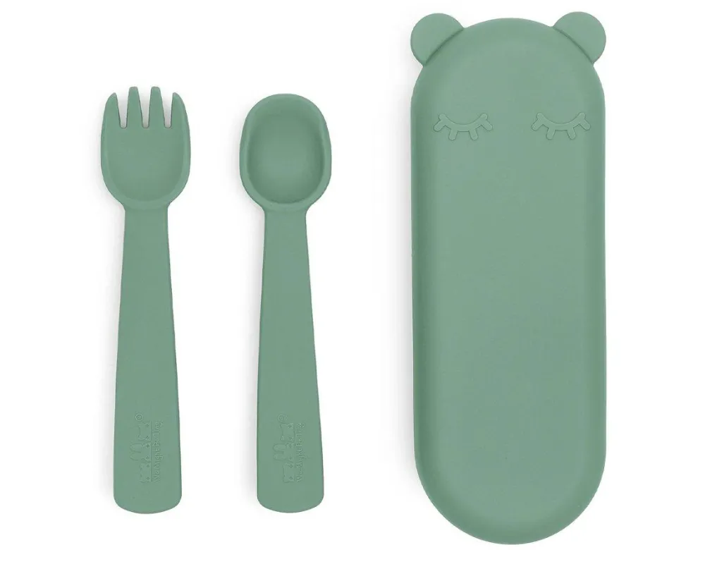 We Might Be Tiny Cubiertos Feedie · Sage* Cubiertos Infantiles