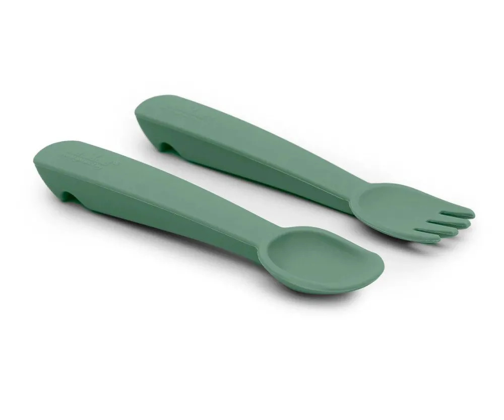 We Might Be Tiny Cubiertos Feedie · Sage* Cubiertos Infantiles