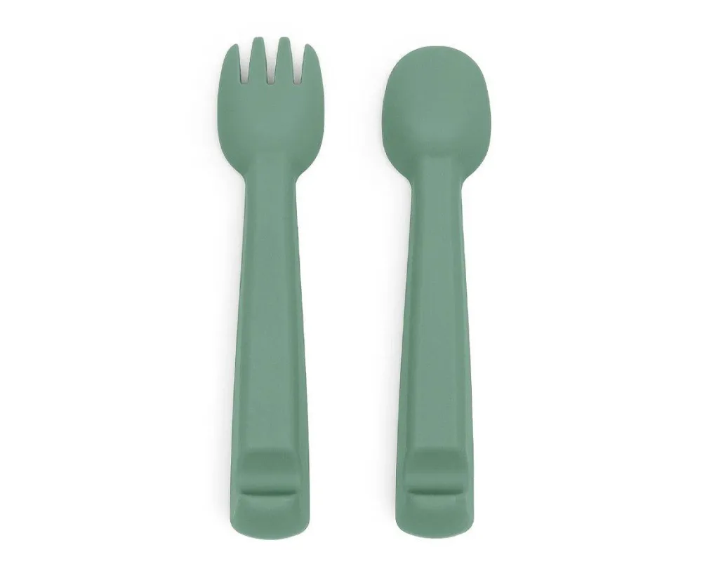 We Might Be Tiny Cubiertos Feedie · Sage* Cubiertos Infantiles