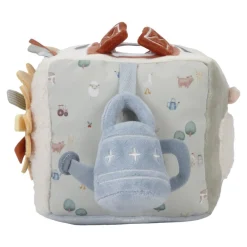 Little Dutch Cubo Blandito de Actividades Pequeña Granja ·*Niños Juguetes Montessori|Juguetes De Estimulación Para Bebé