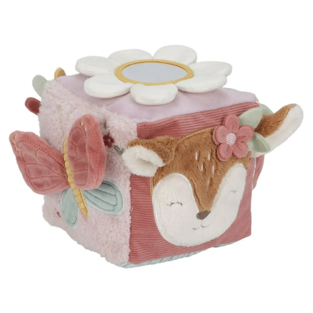 Little Dutch Cubo Blandito de Actividades Fairy Garden ·*Niños Juguetes Montessori|Juguetes De Estimulación Para Bebé